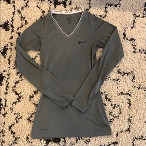 Nike Pro Long Sleeve v-neck
